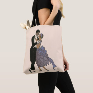 Vintage Art Deco Frischvermählte, Braut und Bräuti