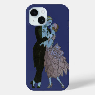 Vintage Art Deco Frischvermählte, Liebesehe Tanz iPhone 15 Hülle
