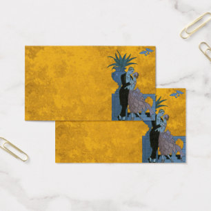 Vintage Art Deco Frischvermählte, Liebeshochzeitst