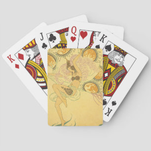 Vintage Art Deco - Für Alle - Showgirl Spielkarten