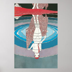 Vintage Art Deco - Für Alle - Spiegelung Poster