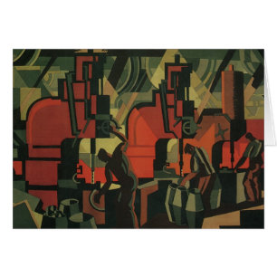 Vintage Art Deco Geschäfts-Industrieproduktion