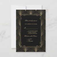 Vintage Art Deco Great Gatsby Hochzeit