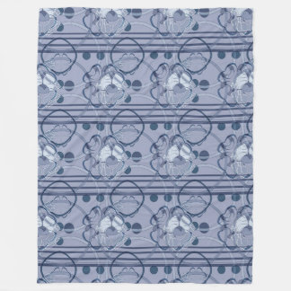 Vintage ART DECO I + Ihre Ideen Fleecedecke