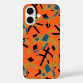 Vintage Art Deco Jazz iPhone 16 Hülle