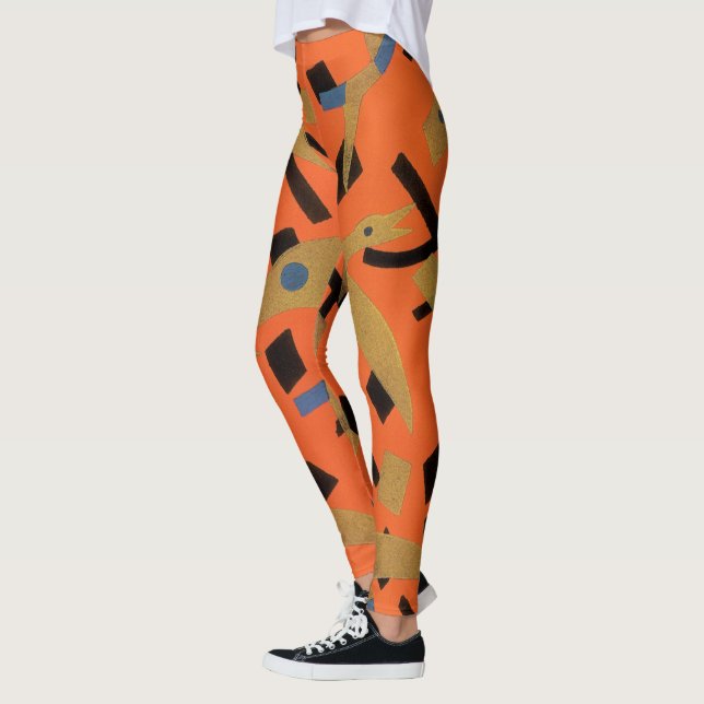 Vintage Art Deco Jazz Leggings (Links)
