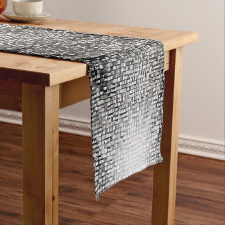 Vintage Art Deco Mosaik Kurzer Tischläufer