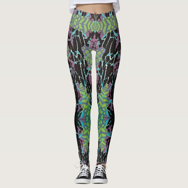 Vintage Art Deco, Museo Cantonale d'Arte Leggings (Vorderseite)