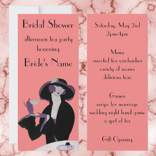 Vintage-Art-Déco-Nachmittags-Teebridal-Shower-Part
