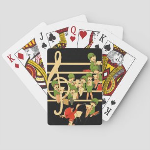 Vintage Art Deco - Para Todos - Chor Spielkarten