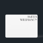 Vintage Art Deco Personalisiert Stationery Mitteilungskarte<br><div class="desc">Vintage Art Deco Black Personalisiert Stationery Note Card</div>