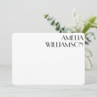 Vintage Art Deco Personalisiert Stationery