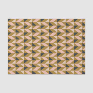 Vintage Art Deco Roségold Schwarz Hochzeit Seidenpapier