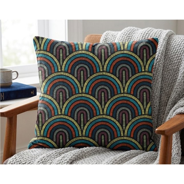 Vintage Art Deco Throw Kissen (Von Creator hochgeladen)