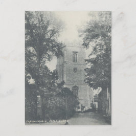 Vintage Art-Grafen Colne Kirchen-Postkarte Postkarte
