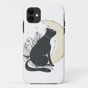 Vintage Art Mondkatze Case-Mate iPhone Hülle