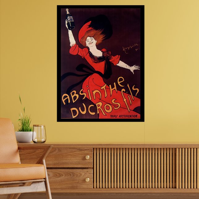 Vintage Art Nouveau Absinthe by Leonetto Cappiello Poster (Wohnzimmer 2)