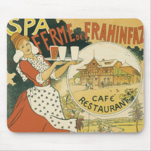 Vintage Art Nouveau, Bierbar Restaurant und Café Mousepad