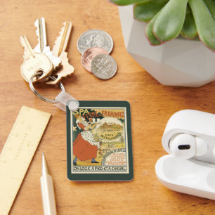 Vintage Art Nouveau, Bierbar Restaurant und Café Schlüsselanhänger