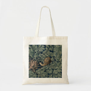 Vintage Art Nouveau Botanische Schnecke Antik Tragetasche