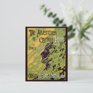 Vintage Art Nouveau Buch, Abenteuer von Captain Ho