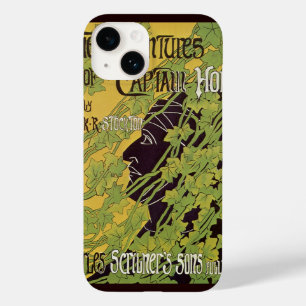 Vintage Art Nouveau Buch, Abenteuer von Kapitän Ho Case-Mate iPhone Hülle