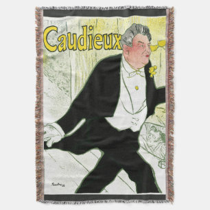 Vintage Art Nouveau, Caudieux von Toulouse Lautrec Decke