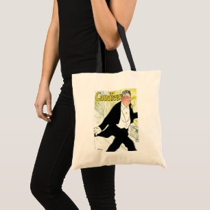 Vintage Art Nouveau, Caudieux von Toulouse Lautrec Tragetasche