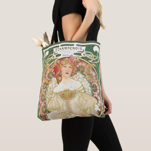 Vintage Art Nouveau, Champenois von Alphonse Mucha