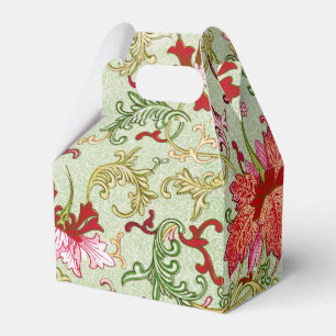 Vintage Art Nouveau Chinesische Blumenmuster Chino Geschenkschachtel