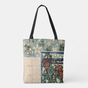 Vintage Art Nouveau, Columbine Aquilegia Blumen