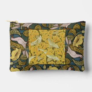 Vintage Art Nouveau Fisch Taube Muster Verneuil Zubehörtasche