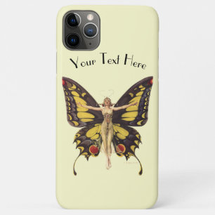 Vintage Art Nouveau "Flapper" mit Schmetterlingsfl Case-Mate iPhone Hülle