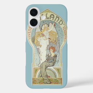 Vintage Art Nouveau, Holland Levensverzekering iPhone 16 Hülle
