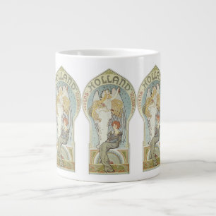 Vintage Art Nouveau, Holland Levensverzekering Jumbo-Tasse