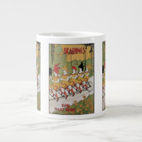 Vintage Art Nouveau, Lager-Tandemfahrrad