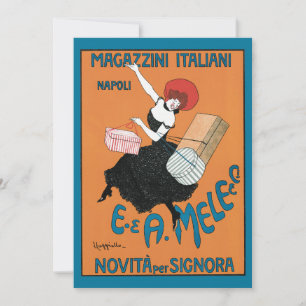 Vintage Art Nouveau Magazzini Italiani von Capiell