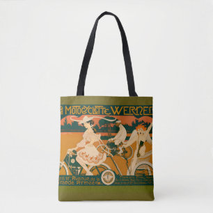 Vintage-Art-Nouveau-Motorradrennplakat