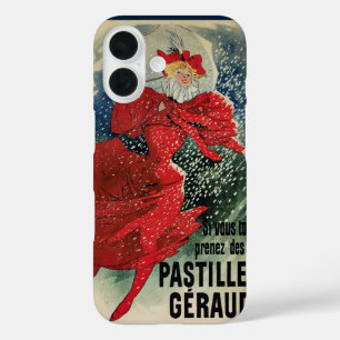 Vintage Art Nouveau Pastillen Geraudel Hustenbonbo iPhone 16 Hülle