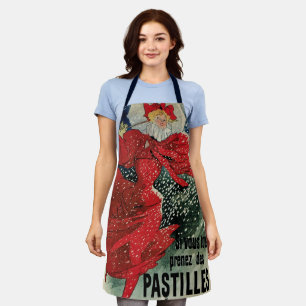 Vintage Art Nouveau Pastillen Geraudel Hustenbonbo Schürze