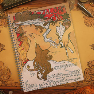 Vintage Art Nouveau Plakatdesign Planer