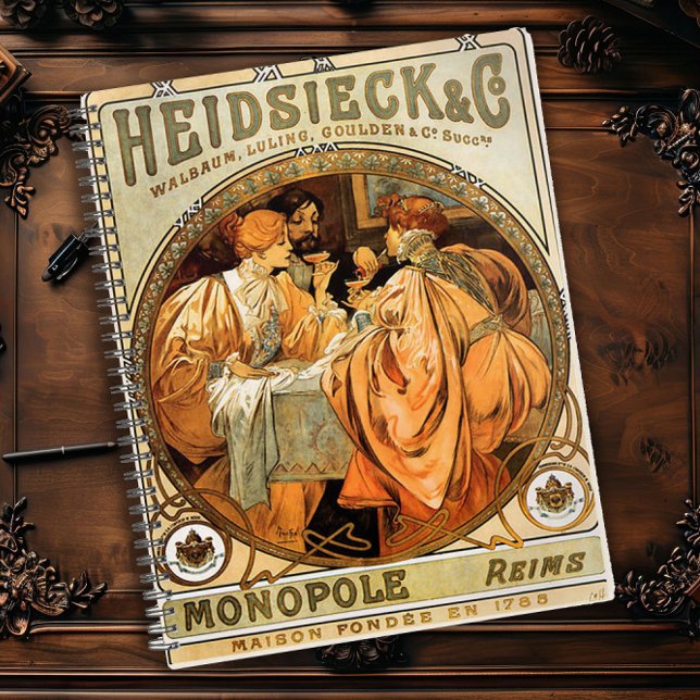 Vintage Art Nouveau Poster Design Planer (Von Creator hochgeladen)