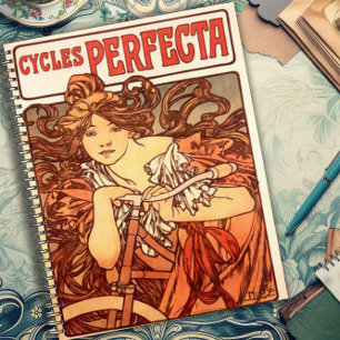 Vintage Art Nouveau Poster Design Planer