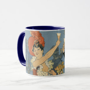 Vintage Art Nouveau, Restaurant Taverne Olympia Tasse