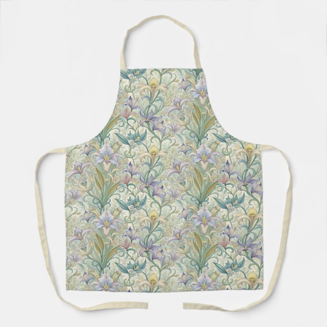 Vintage Art Nouveau Schürze (Vorderseite)