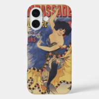 Vintage Art Nouveau Tänzerin Französisches Plakat