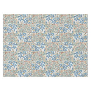 Vintage Art Nouveau Wildgeranien-Blumenmuster Tischdecke