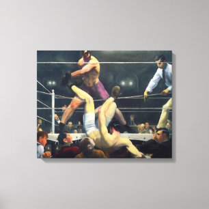 Vintage Art Sport Boxen 1924 Leinwand