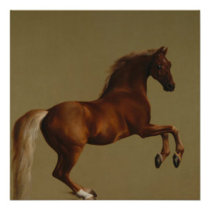 Vintage Art Whistlejacket von George Stubbs Poster