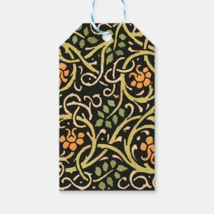 Vintage Arts and Crafts Blumenmuster Roycroft Geschenkanhänger